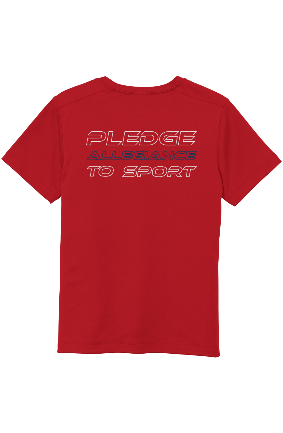 Pulse Logo with Creed on Back (red)
