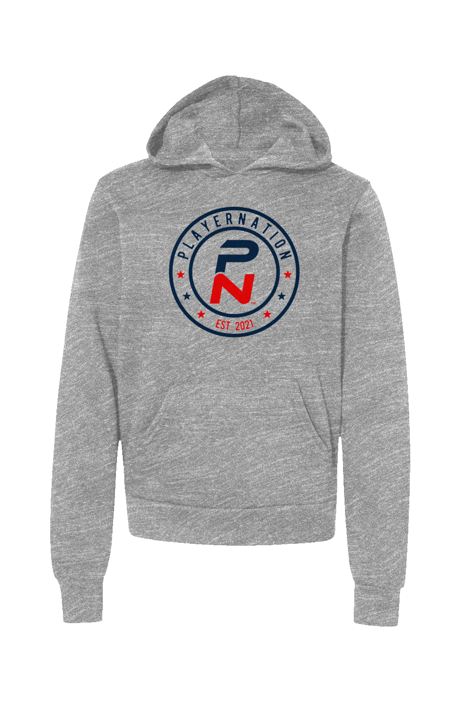 Pulse Emblem Youth Hoodie (red)