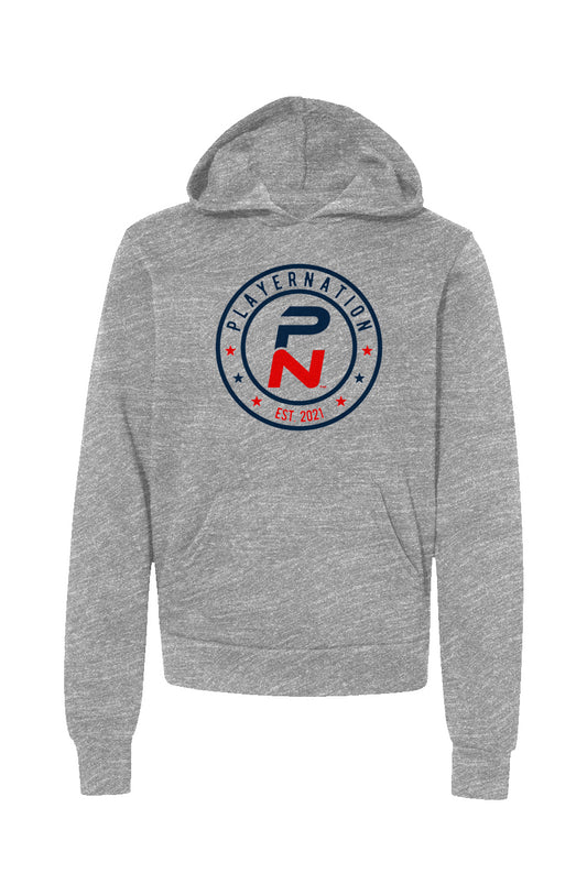 Pulse Emblem Youth Hoodie (red)