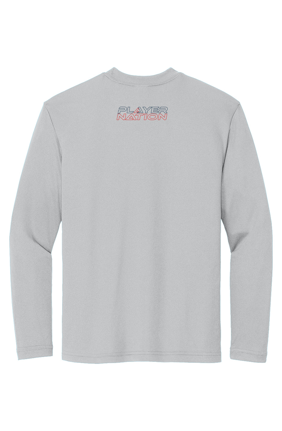 Players' Creed Youth LS Performance Tee (gray)